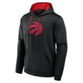 thumbnail image 2 of Men's Fanatics  Black Toronto Raptors Reserve Defender Pullover Hoodie, 2 of 3