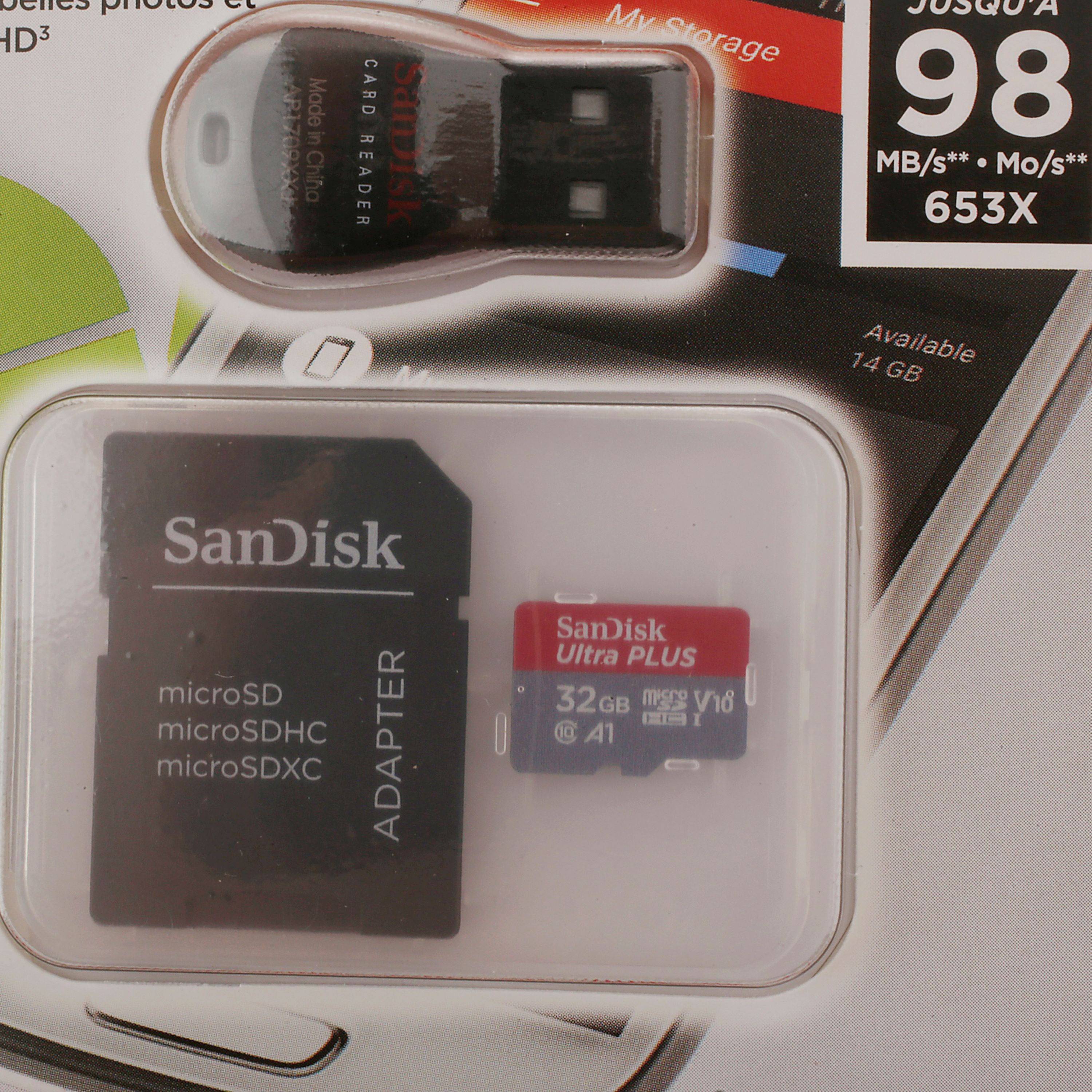 Lossless Format Includes Standard SD Adapter. Professional Ultra SanDisk 32GB Verified for HTC Blockchain MicroSDHC Card with Custom Hi-Speed UHS-1 A1 Class 10 Certified 98MB//s
