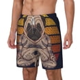 thumbnail image 2 of Gaeub Pug dog Yoga Mens Swim Trunks Stretch Beach Shorts Quick Dry for Men Swim Shorts Swimwear with Pockets- 3X-Large, 2 of 9