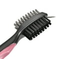 thumbnail image 5 of Unique Bargains Golf Club Brush Double Side Dust Groove Cleaner with Protective Shell Pink, 5 of 6