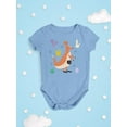 thumbnail image 3 of Kangaroo Doodle Style Safari Bodysuit Infant -Image by Shutterstock,  12 Months, 3 of 4