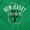 Irish Green, variant on New Jersey Distressed Retro Logo Womens Slim Fit Graphic Tee Brisco Brands S