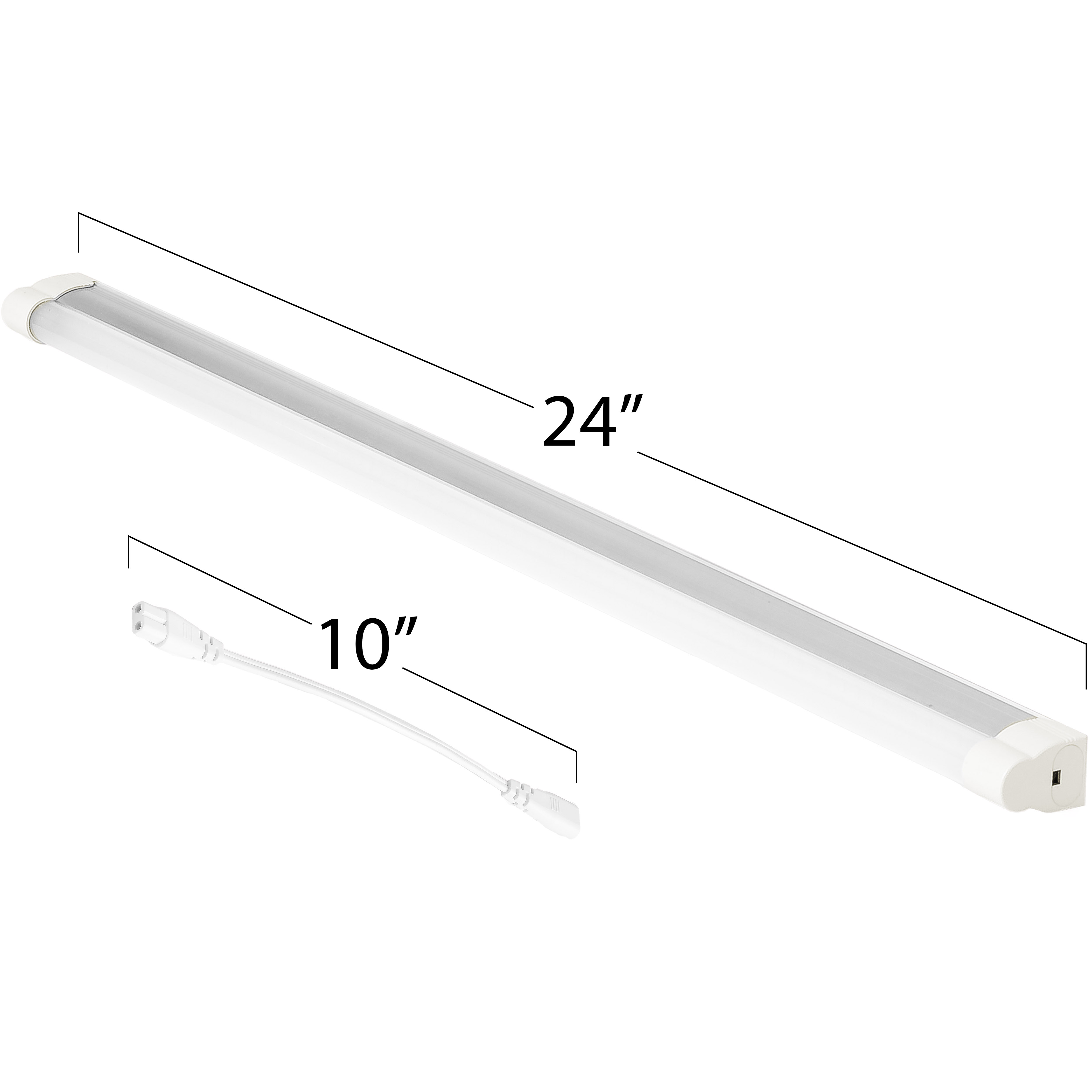 Hyper Tough 24" LED Under-Cabinet Light, 1300 Lumens, Linkable photo 4