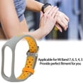 thumbnail image 3 of Replacement Wristband For Mi Band 7, Full Protection Soft Silicone Smart Bracelet Strap With Adjustable Closure Buckle, 3 of 8