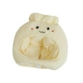 thumbnail image 4 of Sombrero de dibujos animados,Gorro de peluche Shaomai para invierno,para adultos,mujeres y hombres.,Sombrero de disfraz de cosplay de comida,accesorio acogedor para fotos de fiesta,Sombrero, 4 of 8