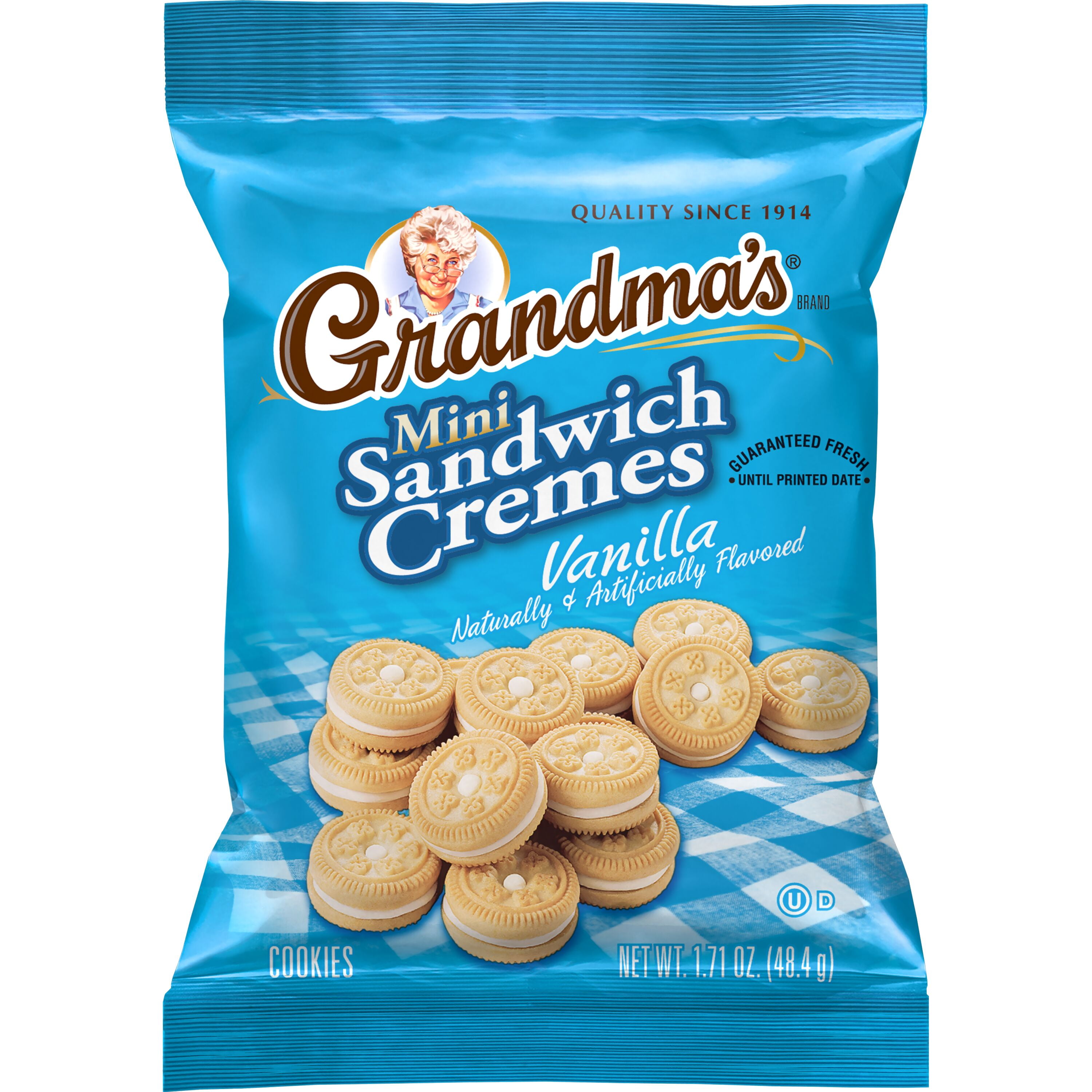 Mini Sandwich Cremes Cookies Vanilla