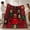 color2, variant on SPXUBZ Christmas Patchwork Pattern Flannel Blanket Soft Plush Throw Blanket Holiday Decor Cozy Warm Blanket for Sofa Bed 50"x40"