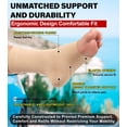 thumbnail image 2 of Open Toe Adjustable Ankle Brace Compression Sleeves with Arch Support for Women & Men , Relief for Swelling, Plantar Fasciitis, and Sprains – Step into Comfort and Stability, 2 of 7