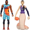 thumbnail image 1 of Figuras de acción Moose Toys Space Jam Un Nuevo Legado paquete de 2 Lebron & White Mamba, 1 of 4