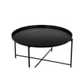 thumbnail image 3 of Pangea Home Rhonda Removable Top Modern Metal Coffee Table in Black, 3 of 4