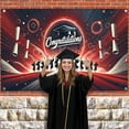 thumbnail image 4 of Danhjin Polyester Background Congrats Grad Backd Grad Backd Graduation Decorations Backd Backdrop, 4 of 6