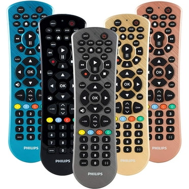 Philips 6-Device Universal TV Remote Control in Brushed Graphite, SRP6229G/27