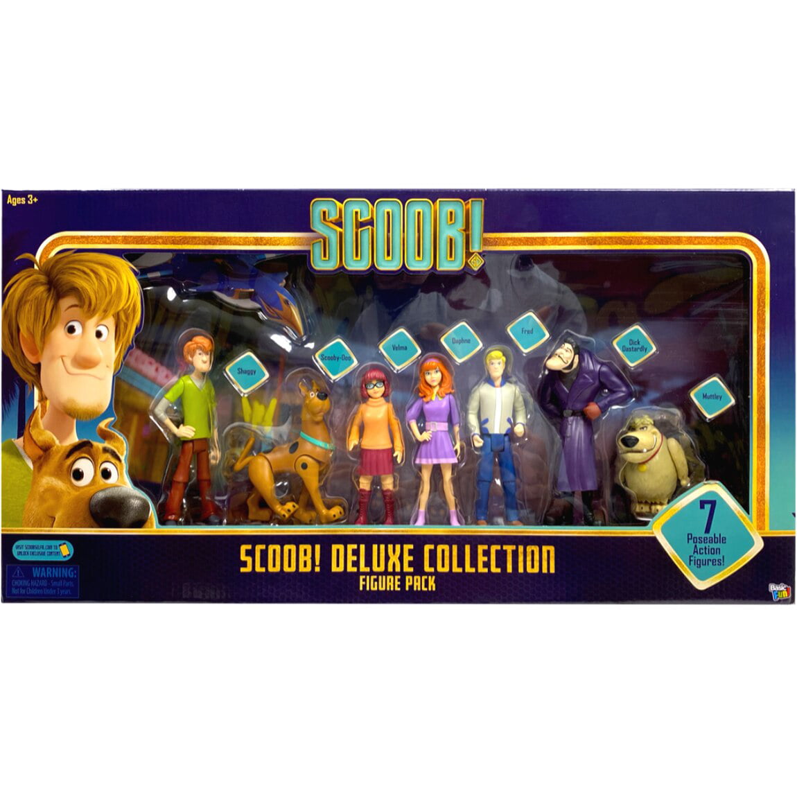 10Pcs Scooby-Doo Action Figures 5 in Velma Daphne Shaggy Dog Fred Toy Xmas Gift 