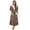 F01 Leopard, variant on Plush Robes for Women, Womens Hooded Fleece Robe, Fuzzy Fluffy Soft Warm Long Bathrobe