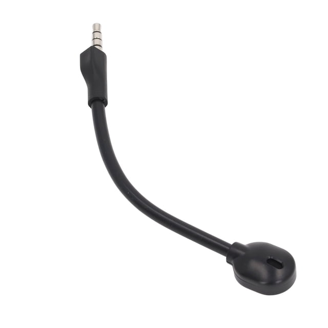 Reemplazo De Micrófono Para Auriculares, Conector Plateado De Alta Sensibilidad Omnidireccional De Repuesto Micrófono De Juego Pluma Desmontable Para Juegos