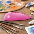 thumbnail image 4 of geerera Large Capacity Pencil Case, Cute Lizard Silicone Pen Organizer with Back Zipper, Fun Marker Pouch for Office & Art Supplies, 9.84x2.75x2.16 Inch, 4 of 7
