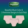 Depend Night Defense Incontinence Underwear for Women, Overnight, Large