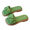 thumbnail image 5 of IROINNID Little N Big Girl's Summer Slipper Non-slip Soft Sole Beach Roman Outdoor Slippers, Size 4-12Y, 5 of 6