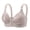Light Gray, variant on ,Women's Front Hook Closure Bras Lightweight Breathable Racerback Push up Bralettes Comfortable Everyday Bra Light Green 38