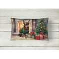 thumbnail image 4 of Miniature Pinscher Cozy Christmas Throw Pillow 12 in x 16 in, 4 of 4