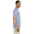 thumbnail image 3 of Gildan - Softstyle T-Shirt - 64000 - Light Blue - Size: 4XL, 3 of 3