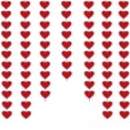 thumbnail image 1 of Corazón de San Valentín Garland ,fieltro de del corazón para la decoración del día de San Valentín ,Suministros de boda Banner de corazón del corazón ,Decoraciones de, 1 of 6