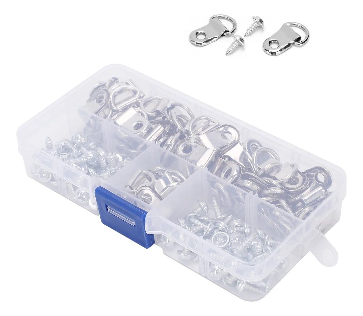 Screws for hanging picture frames, 80 pieces, set D, hook
