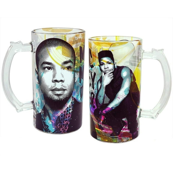 Empire Music Money Power 16oz Glass Beer Mug