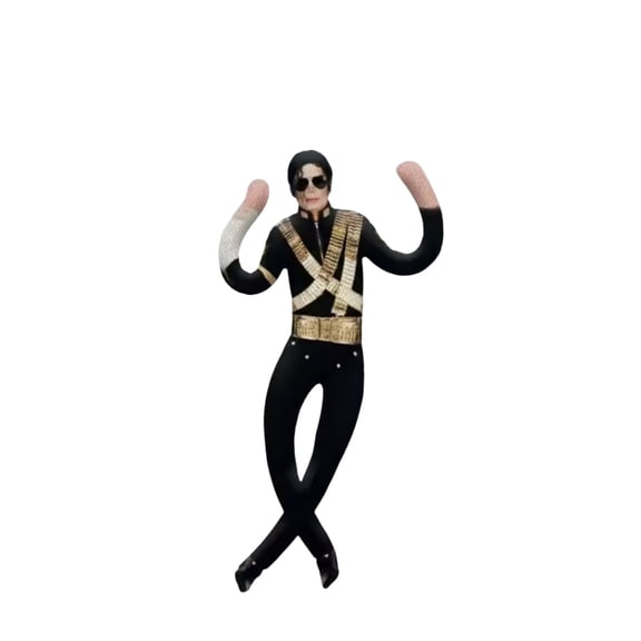 Michael Doll Funny Bendable Plush Figure Custom Pillow Style Poseable Doll Stuffed Toy Gift for M-J Fans