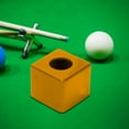 thumbnail image 1 of Chalk Holder, Cue Tip Chalk Holder, Portable Billiard Pool Cue Chalk Holder Protective Cover High End Accessory Pool Stick Chalk for Billiard Cue Billiard Accessory, 1 of 7
