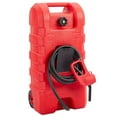 thumbnail image 1 of Garvee Réservoir de Carburant à Essence Portable de 15 Gallons avec Roues et Buse de Transfert Manuelle pour Essence, Diesel, Bateau, VTT et Moto, Rouge, 1 of 7