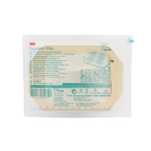Aderno transparente 3M Tegaderm, 10 x 12 cm, con etiqueta, 25 unidades