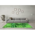 thumbnail image 3 of Ahgly Company Indoor Rectangle Oriental Green Industrial Area Rugs, 2' x 3', 3 of 4