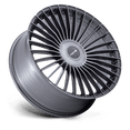 thumbnail image 2 of 22x10 Niche NC282 Serene Gloss Titanium Brushed Wheel 5x130 (20mm), 2 of 3