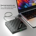 thumbnail image 2 of USB Type C External CD DVD RW Optical Drive Portable Player Burner Reader Multi-Function Drive ,Wide Compatibility, 2 of 7