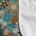 thumbnail image 4 of Cartoon Microwave Oven Cover, Hedgehogs and Flowers with Ornamental Motifs Vintage Look Fun and Floral Theme, Water Resistant Organizer with Pockets for Kitchen, 36" x 12", Multicolor, by Ambesonne, 4 of 4