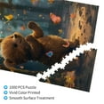 thumbnail image 3 of Disketp Cute Butterfly Bear Custom Puzzle Personalized Puzzles 1000 Pieces, Customized Picture Puzzle for Adult and Teens((29.5×19.7in, Vertical), 3 of 9