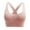 Beige, variant on SMihono Racerback Sports Bra for Women Wireless Full Coverage U Neck High Impact Support Bralette Running Workout Fitness (Gray L )