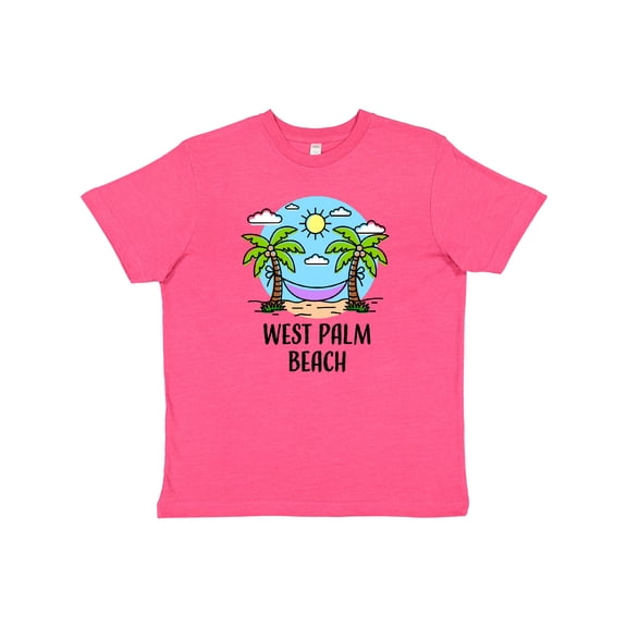 Inktastic Summer Vacation in West Palm Beach Youth T-Shirt