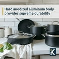 thumbnail image 5 of Kitchara 18/10 Stainless Steel Cookware - Non Toxic  5 Ply &amp; Fully Clad Stainless Steel - Professional Chef Quality 10 Piece Pot and Pan Set with Frying Pans  Saucepans  Saute Pan  an, 5 of 9