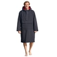 thumbnail image 4 of Lobmouse Fleece Lining Swim Parka for Adult Kids Youth, Comfort Waterproof Windproof Versatile Swim Jacket Change Poncho Coat with Large Front Pocket for Surfing Swimming Home, 4 of 11