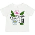 thumbnail image 3 of Inktastic Mississippi Girl Magnolia Flowers and Leaves Girls Toddler T-Shirt, 3 of 5