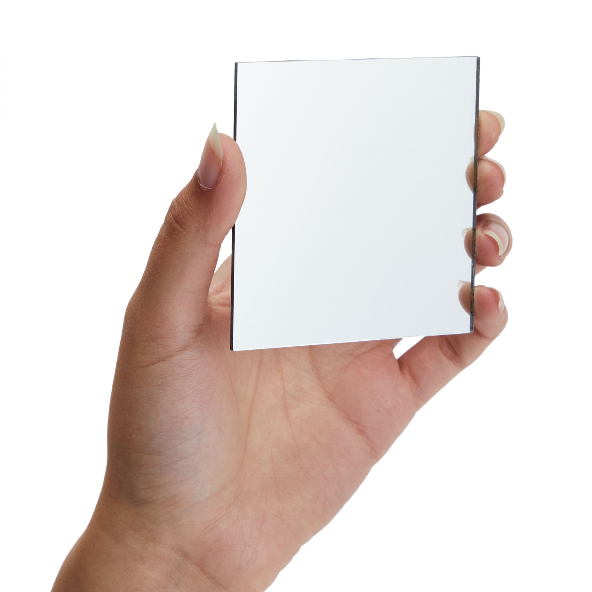 Set of 3 Tri-color Square Mirrors – Decocrated