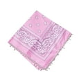 thumbnail image 3 of Bandana, bufanda, diadema, diadema multifuncional para mujeres y hombres, pañuelo cuadrado, novedad, envolturas para la cabeza de vaquero, Bandana con Rosa Fernando Pañuelo bufanda, 3 of 8
