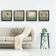 thumbnail image 1 of Gango Home Decor Relax, Calm, Serene, Renew Spa Posters; Four 12x12in Art Prints in Brown Frames, 1 of 7