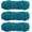 Blue Green, variant on Minzimin 3 Skeins Chenille Yarn Soft Blanket Yarn 3x100gr/3.5oz (3x131yds) Polyester Velvet Fancy Fluffy Yarn Knitting for Crochet Weaving Scarf