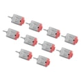 thumbnail image 2 of JUNWELL Small DC Motors  Mini Electric Hobby Motor 10Pcs Low Noise High Speed  For Toy Cars Red, 2 of 8