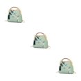 thumbnail image 2 of Bolso de hombro Sonducket con cadena para mujer bandolera estilo chino Verde bordado, 2 of 6