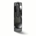 thumbnail image 3 of Edward Mirell Black Ti Cable & Black Spinel w/Sterling Silver Bezel Band EMR231, 3 of 8