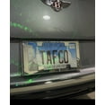 thumbnail image 3 of License Plate Glass Cover and Support that HIDES ALL SCREWS / MIRROR, 3 of 8